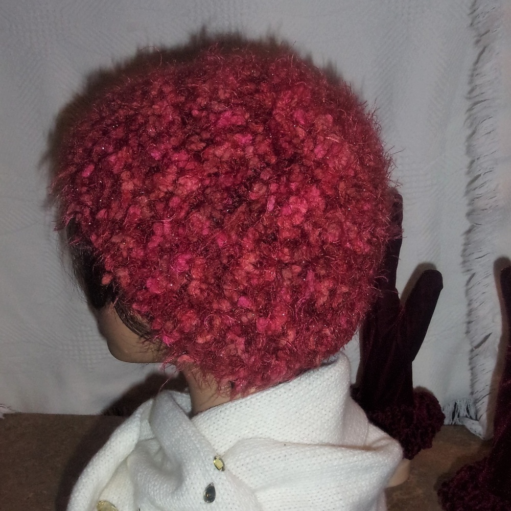 Thick, Fluffy Knit Hat